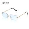 1PC Vintage Rectangle Sunglasses Luxury Gradient Eyewear Unisex Fashion  Designer Sun Glasses UV400 Protection Eyeglasses