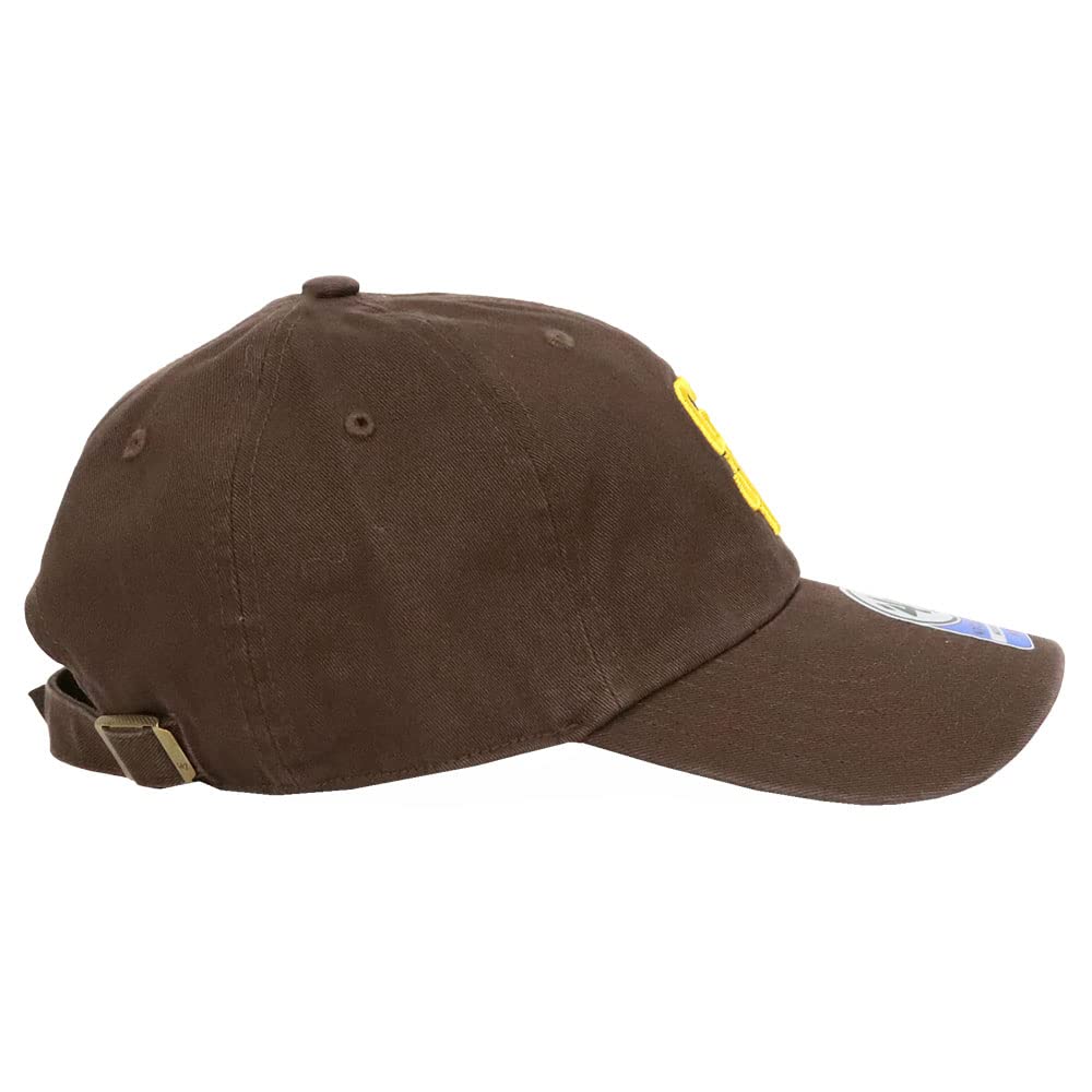 Forty Seven Baseball Major League Baseball for Boys and San Diego Padres Brown Kids' Cap, Logo, Low-Profile Cap, Girls, Design, [Used]