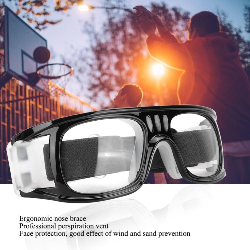 Adjustable Strap Protective Glasses Shock Lens Sports Goggles  Basketball Training