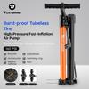WEST BIKING Bicycle Pump 160PSI High Pressure Floor Pump Fast Inflation Blast Pump With Pressure Gauge MTB Road Bike Accessories