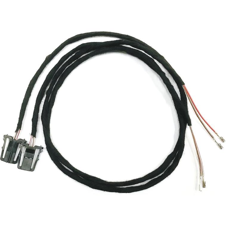

Car Interior Welcome Door Light Cable Wiring Harness compatible with the MK5 MK6 7 MK7 7.5 B6 B7 B8 Superb SEAT(1 Set) Front door