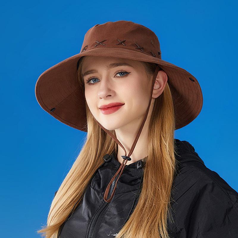 Sommer Fisherman Hat Herre Vår Høst Utendørs Solkrem Fjellklatrelue Dame Solhatt