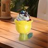 Ceramic Sundae Cups for Ice Cream And Milkshakes 250ml Dessert Bowls