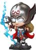 Cosbaby Thor: Love and Thunder Mighty Thor (Battle Version) Size S Non-Scale Figure Silver Height Approx. 12cm COSB954