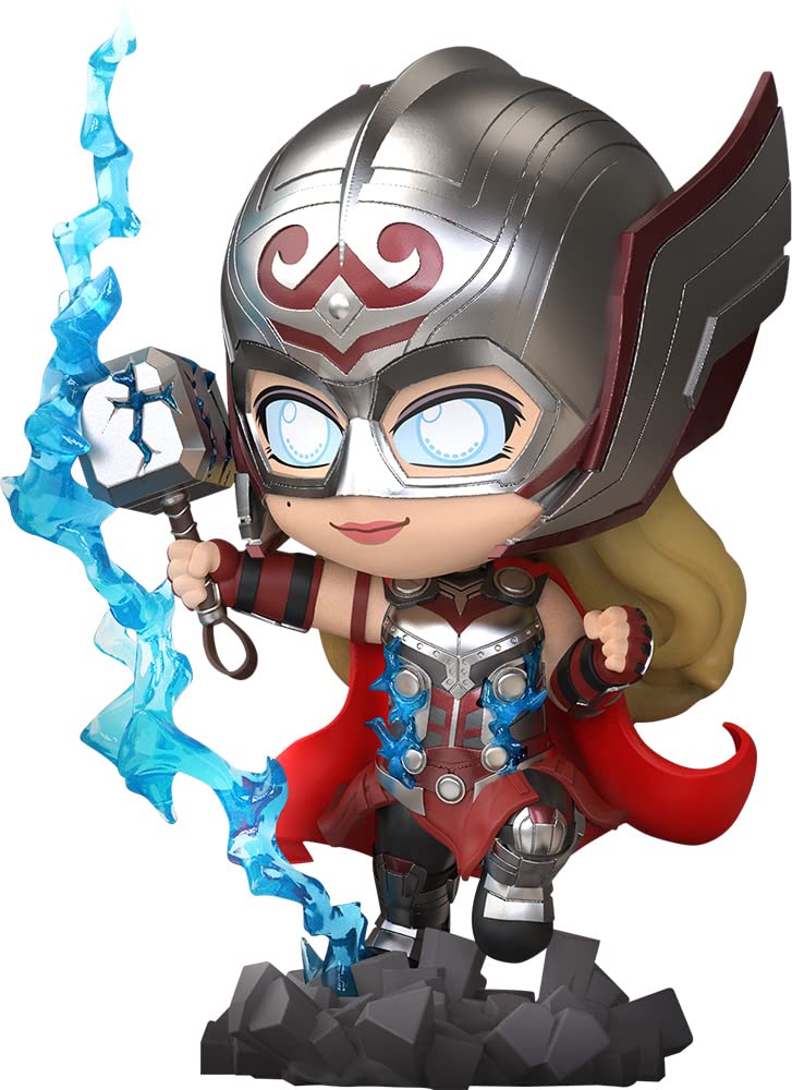 Cosbaby Thor: Love and Thunder Mighty Thor (Battle Version) Size S Non-Scale Figure Silver Height Approx. 12cm COSB954