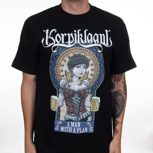 Korpiklaani Band Graphic Cotton Tshirt Unisex Summer Short Sleeve Fashion Brand Tee Luxury Casual Vintage Retro Top