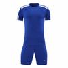 Adult Soccer Jersey Set Short Sleeve Team Uniform Custom Print Number Name Sportswear