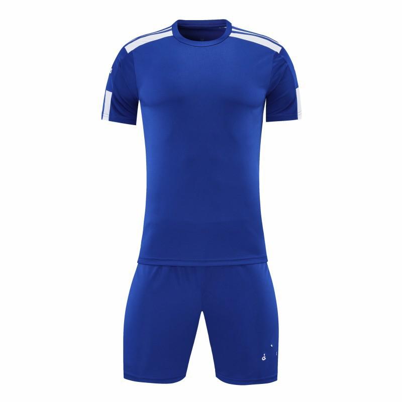 Adult Soccer Jersey Set Short Sleeve Team Uniform Custom Print Number Name Sportswear