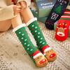 Fuzzy Sleeping Socks Women Winter Heart Funny Cute Kawaii Non Slip Cartoon Short Soft Comfy Female Floor Slippers Sock Designer