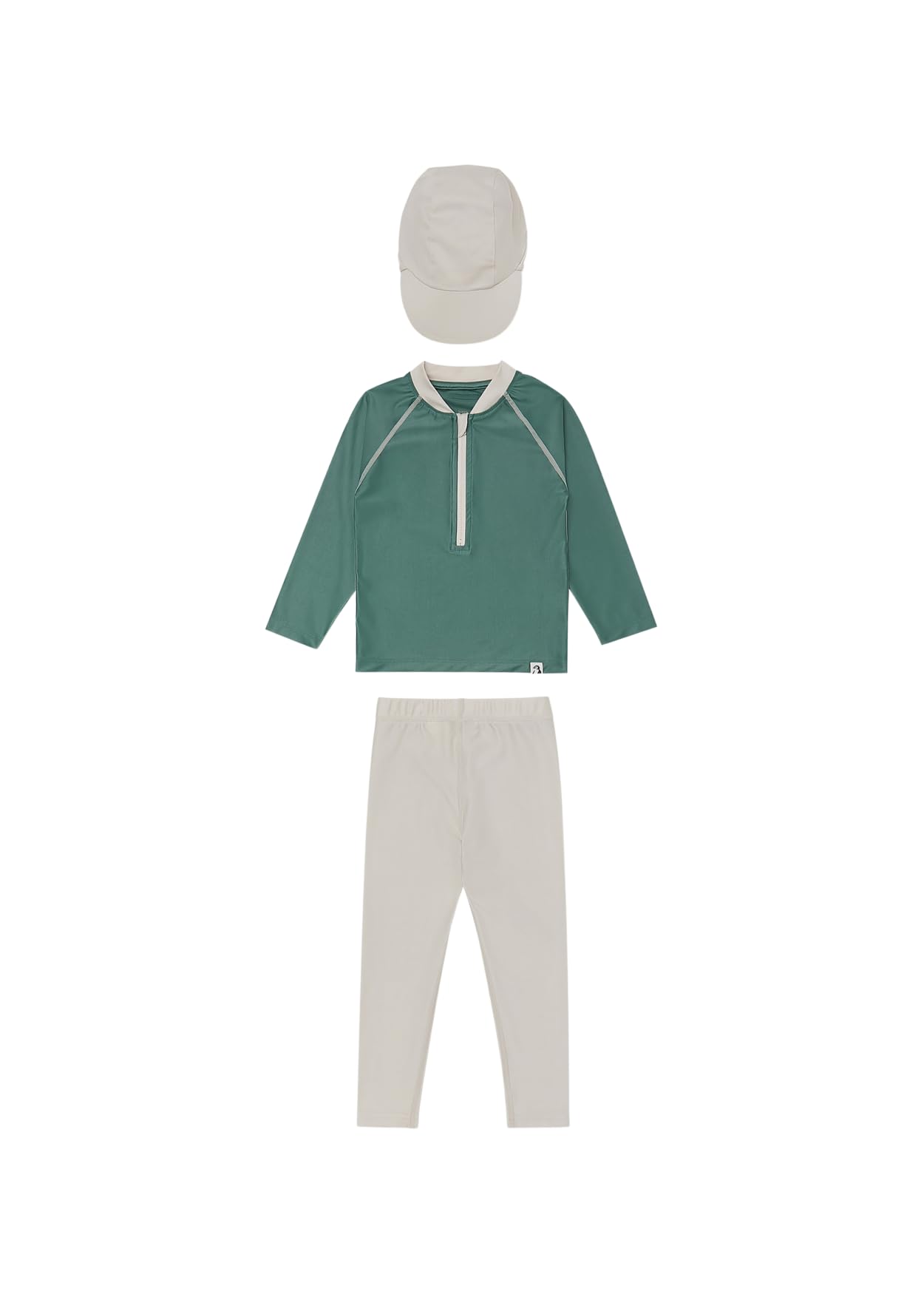 

Комплект рашгарда с верхом и низом, шапочка для плавания, сетчатая сумка, рашгард без капюшона, длинная шапочка для плавания с Konny [Konny] [Детский и + Подарок] Мальчики, Девочки, Унисекс, Купальник,