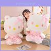 Peluche di Hello Kitty per Bambine con Tessuto Morbido a Pelo Corto e Design Coccoloso