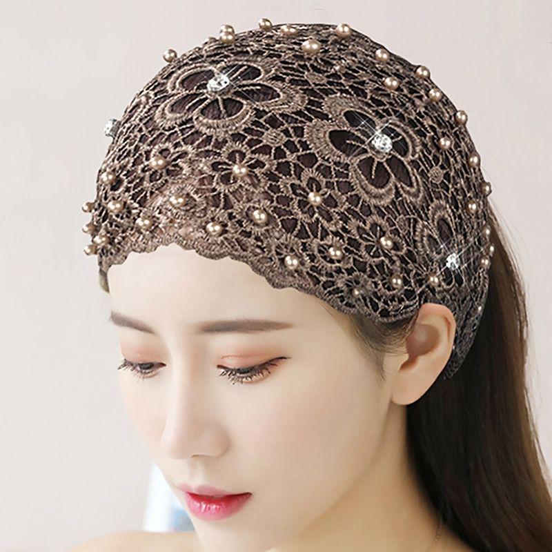 Hollow Headband: Non-Slip, Wide-Brimmed Hair Accessory for Covering White Hair