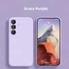 For Samsung Galaxy A27 Case Cover Samsung Galaxy A27 A37 A57 A17 Funda Coque Soft Original Liquid Silicone Back Case Samsung A27