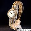 Used [Noble] BULOVA/Bulova/Ladies' watch/Stylish/Display item special price/Luxury/Gold color/Gorgeous/Elegant/Gift/Beautiful