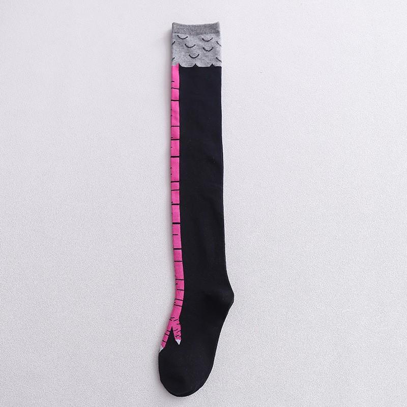 Women's Trendy Chicken Feet Socks, Fitness and Sports Casual Socks, Funny and Slimming Legs