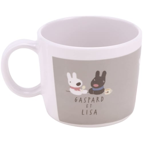 Skater Children's Melamine Mug, 230ml, "Gaspard and Lisa" M310