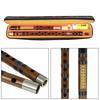 M MBAT Hergestellt aus 8 Jahre luftgetrocknetem Bitterbambus Hochwertige Bambusflöte Querflöte Chinesische Traditionelle Musikinstrumente