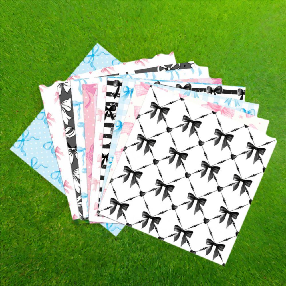 24pcs Waterproof Bow Wrapping Paper Gift Craft Paper  Birthday Party Decoration