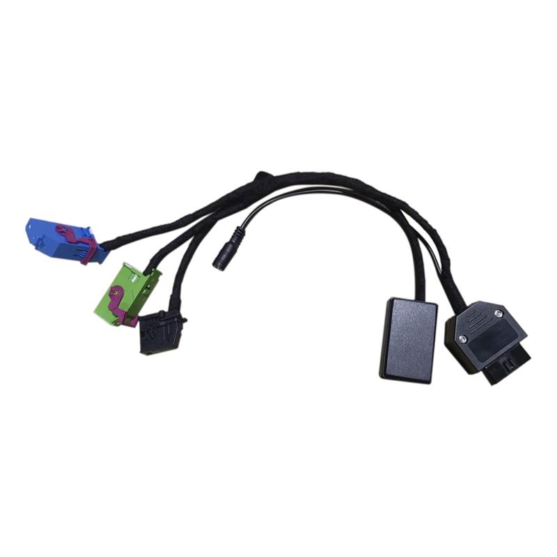 

Car MQB MLB Cluster Test Platform Dashboard Cable Kit For VW 4 5 Generation For A6 A8 A4 Q5 Q7 MLB чёрный
