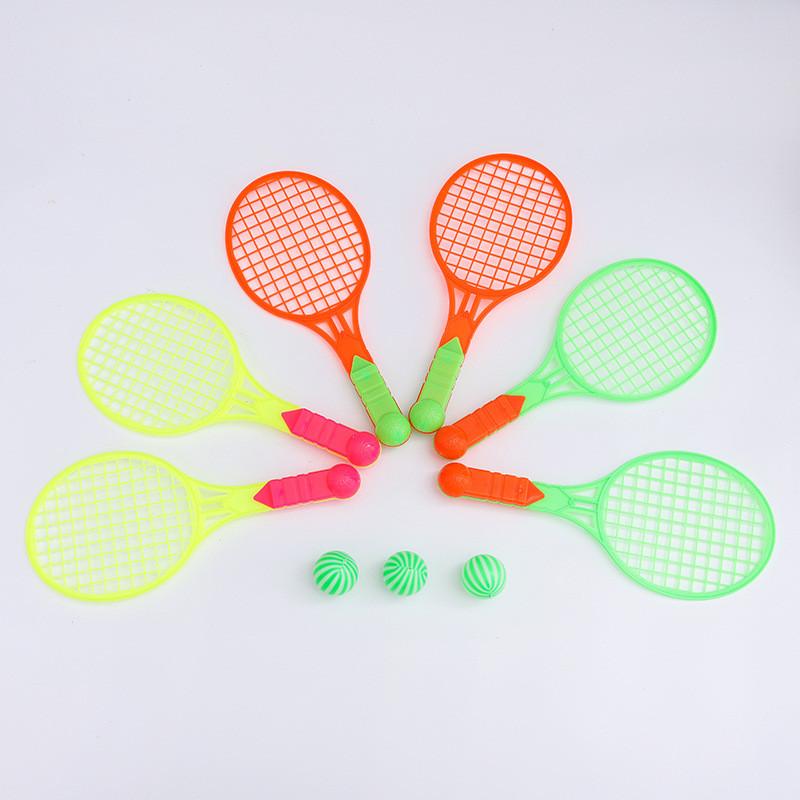 Racket Childrens Tennis Set Model Toy With Pp Material For Recreation Outdoor
