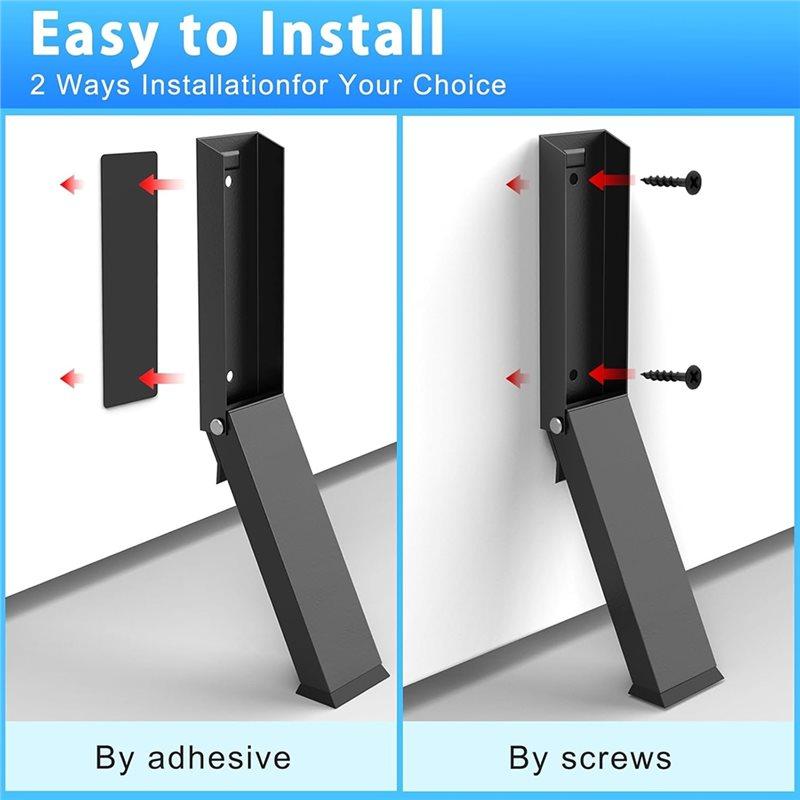 Premium-Floor Mounted Door Holder Heavy Duty Kickdown Door Stop Stainless Steel Material For Apartment Kitchen Laundry