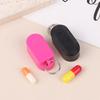 Storage Box Keychain Pill Holder Plastic Mini Pocket Pill Box New Daily Medication Storage  Camping