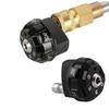 6in1 High Pressure Washer Spray Sprinkler Garden Irrigating Nozzle 1/4 Inch Car Washing Machine Nozzle  Accessories