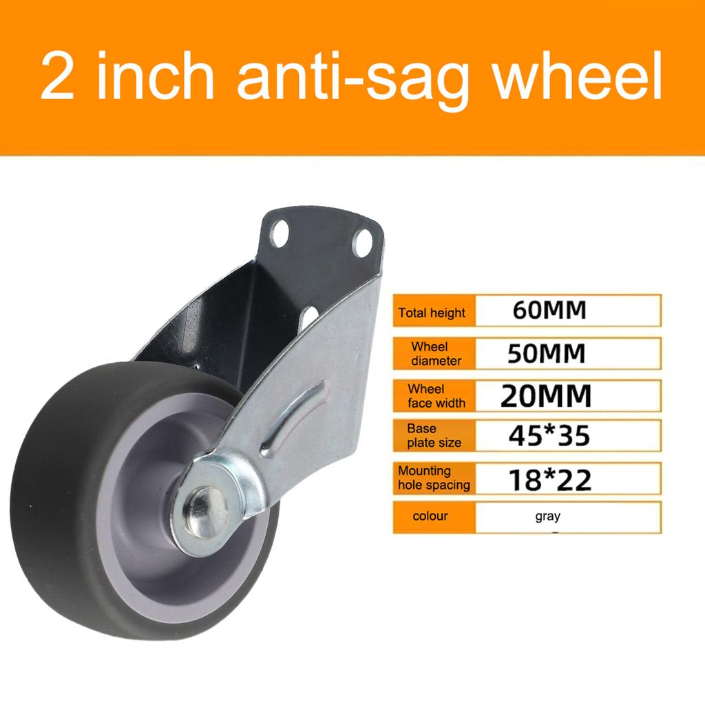 Door Bottom Support Wheel Door Droop Pulley Load Bearing Wheel Black And Gray