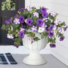 All-Weather Durability Artificial Flowers Faux Petunias UV Resistant Flowers