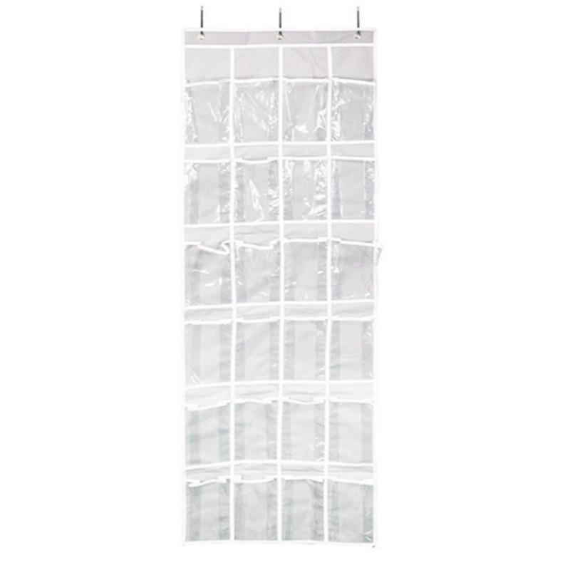 

Подвесной органайзер для обуви с 24 карманами и многослойным ПВХ-дизайном