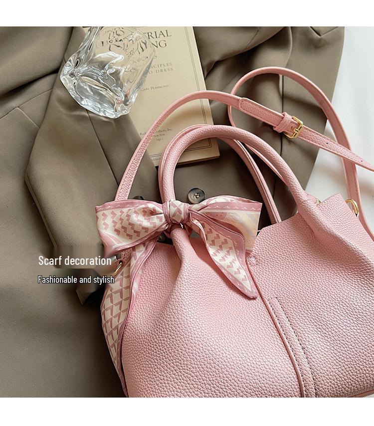 2025 Women's Premium Korean Fashion Handheld Tote: Large Capacity Crossbody for Work & Commute