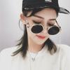 Classic New Punk Sunglasses Women Anti-Reflective Mirror Round Metal Sun Glasses Vintage Men Driving Glasses UV400