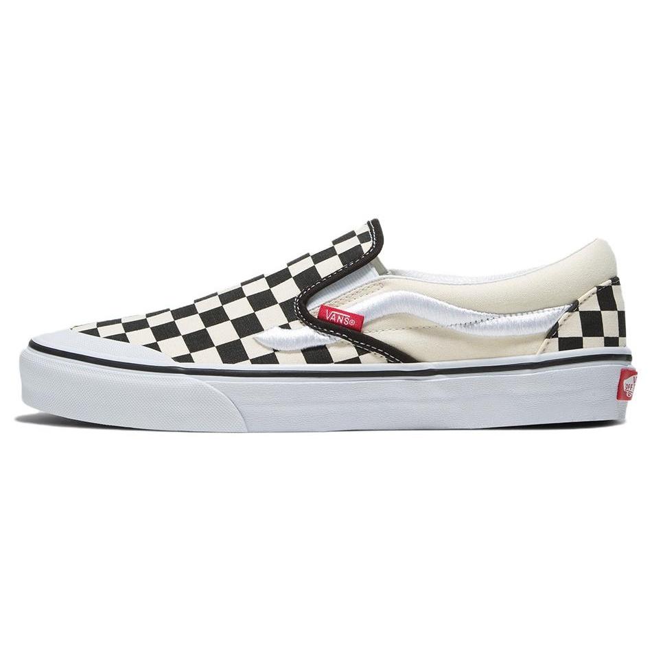 Vans Classic Slip-On 138 Sidestripe Black Checkerboard Unisex VN000BW3BKC EU 35