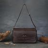 Johnature Genuine Leather Women's Bag Retro Soft Cowhide Messenger Bag Commuting Large Capacity Shoulder Bags