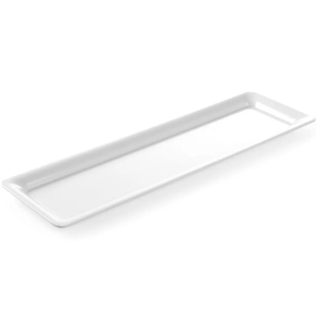 Melamine buffet display tray GN2/4, height 20mm, white - Hendi 566053