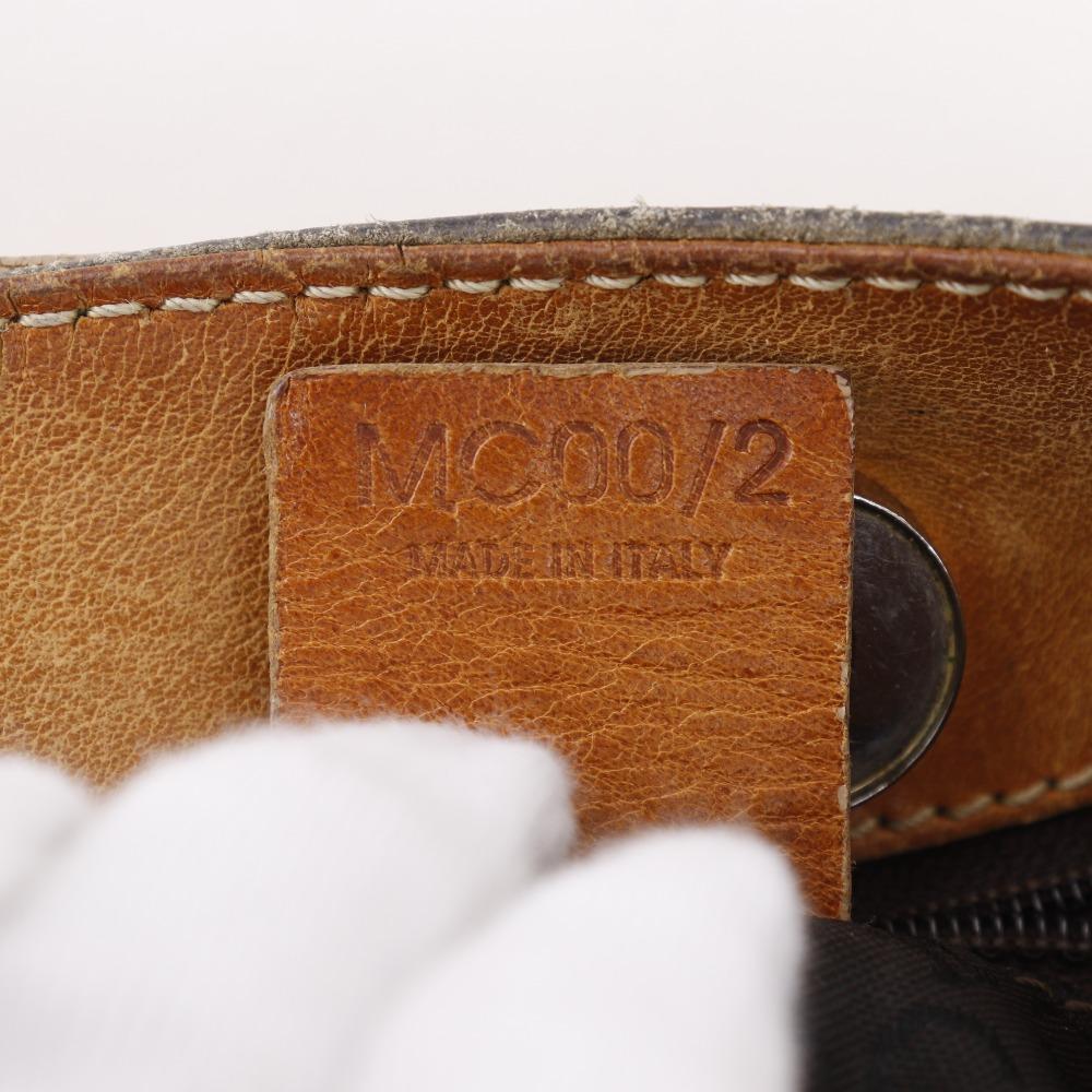 Celine C Macadam Umhängetasche Braun Wildleder Damen Gebraucht