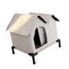 Cat House, Indoor/Outdoor Use, Pet Tent, Raised Floor Design, Moisture, Washable Material, Heat