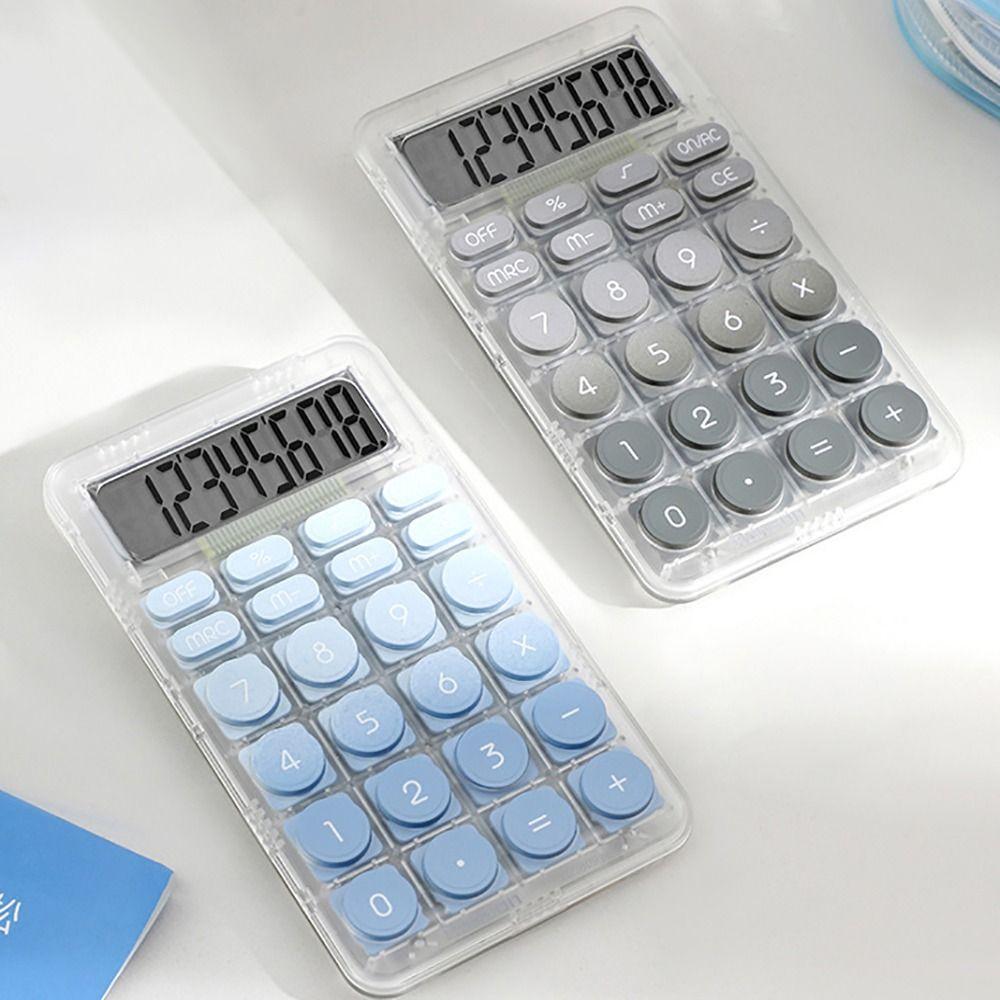 Mini Electronic Calculator Candy Color Math Calculators New Keyboard Calculator  School Supplies