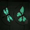 Luminous Glow Dragonfly Wind Bell Good Luck Symbol Wind Spinner Decor  For Patio