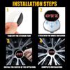 4Pcs Car Wheel Center Hub Caps Covers Badge 60MM/63MM/68MM Compatible with Volkswagen VW R GTI Passat CC Golf MK4 TSI GTD Touare
