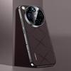 Plain Leather PC Phone Case For OPPO Find X9s Pro 5G, Slim Anti-Scratch Protective Cover