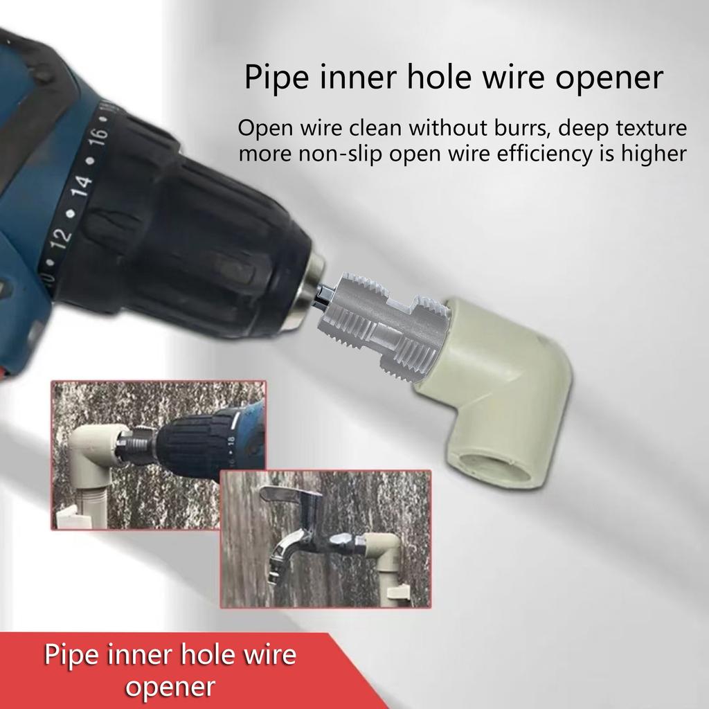 6.35mm Hexagonal PPE PPR Water Pipe Expansion Adapter For 1/2Inch 3/4 Water Pipe Power Tool Parts Accessories