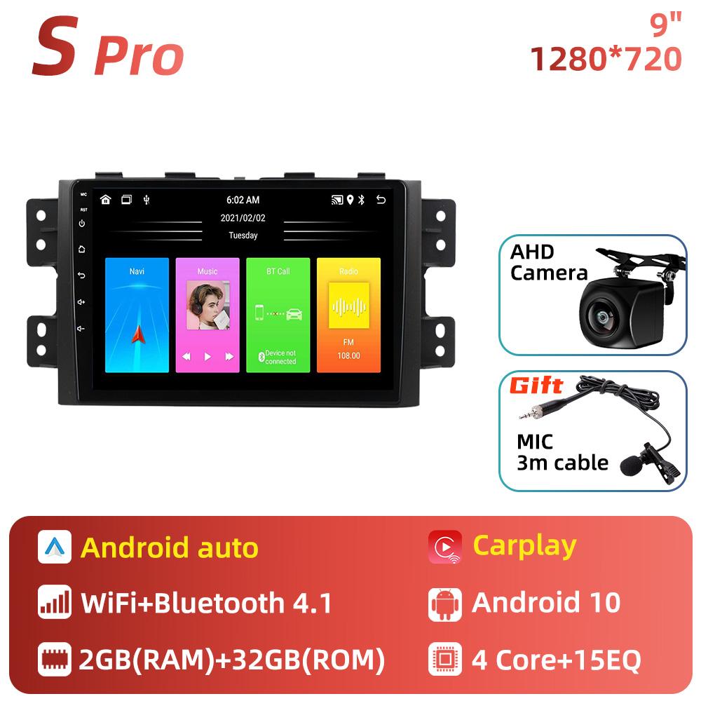 For Kia Borrego Mohave 2008 - 2016 2 Din Android Radio Stereo Head Unit Autoradio GPS Navigation Carplay Auto Car Multimedia