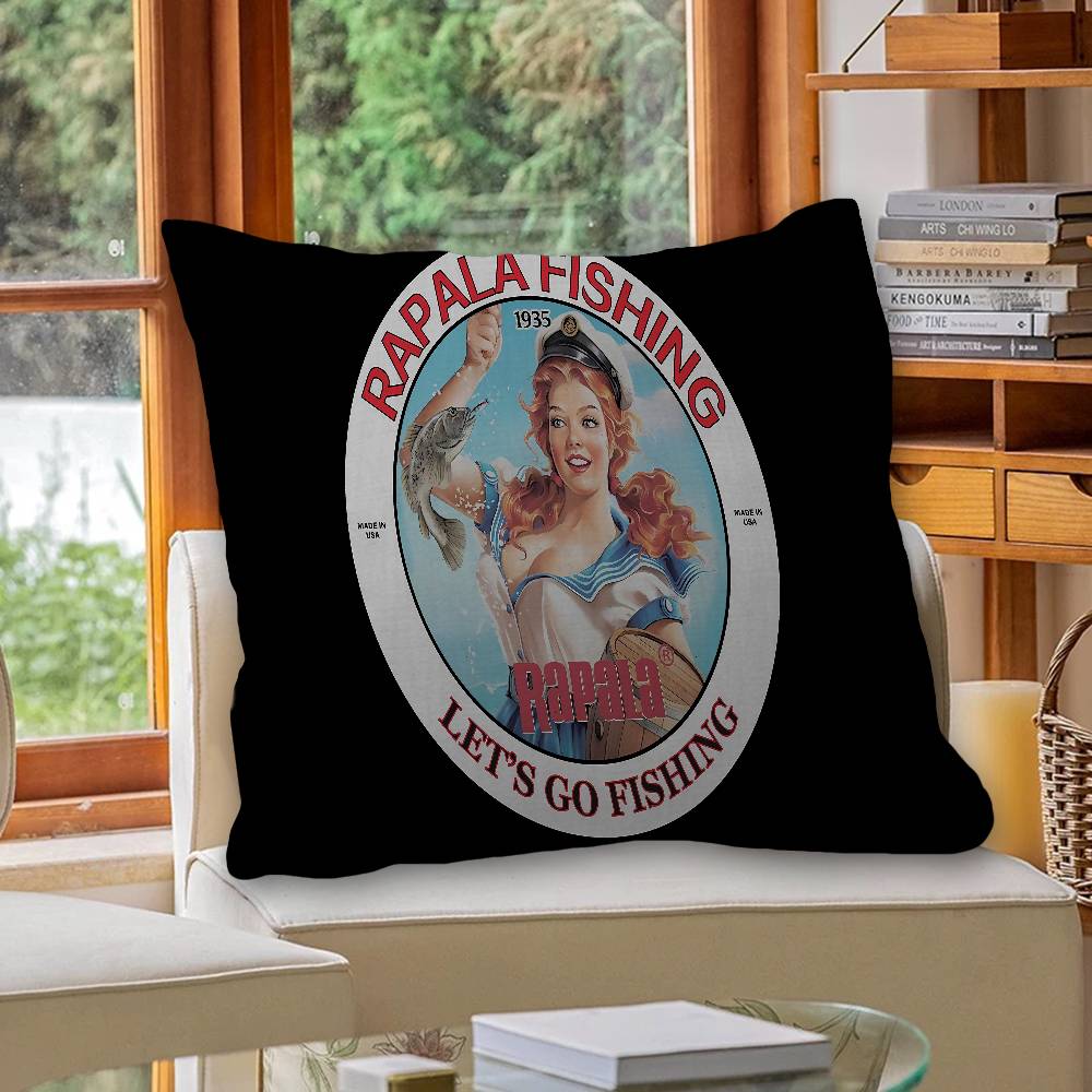 R-Rapalas Fishing Stitch Lucky Dragon pillow cover sofa cushion cover home room decoration children gift