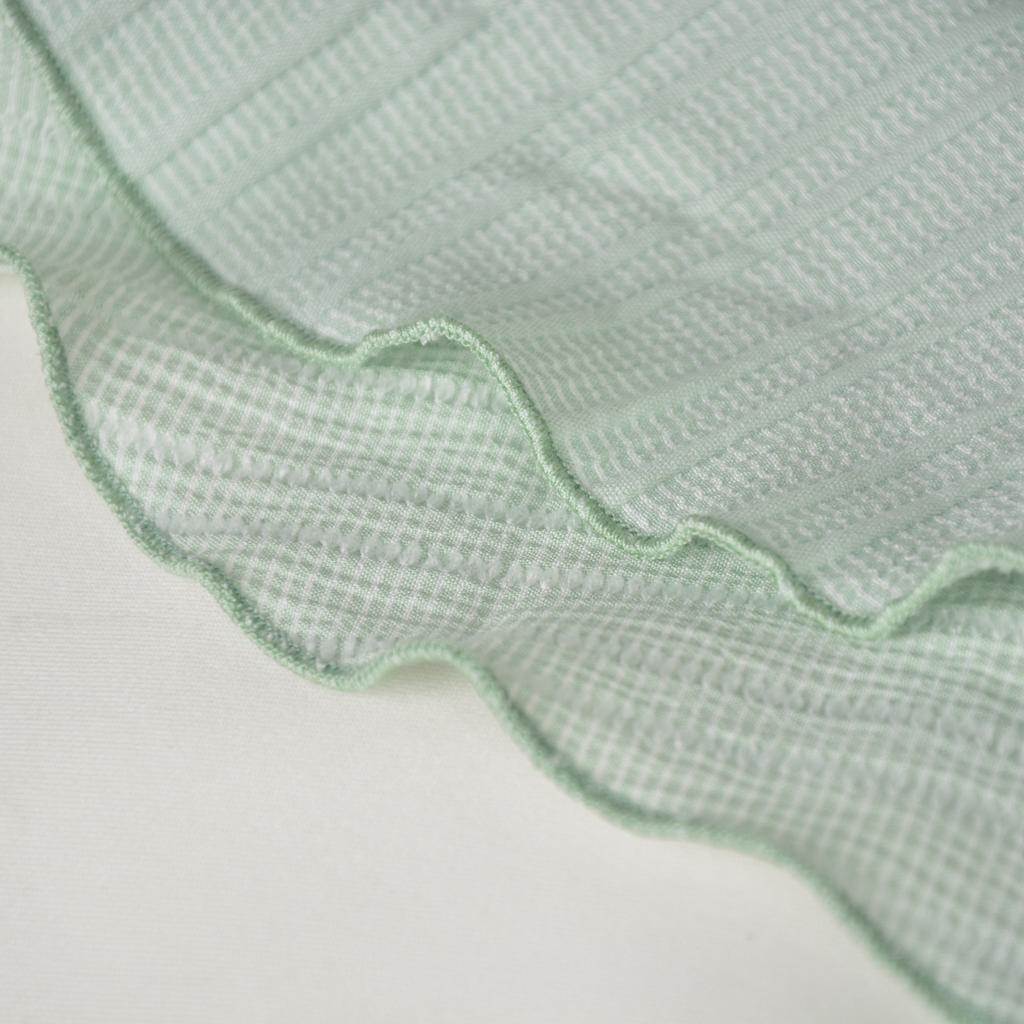 Women Summer High Waist Solid Color Irregular Ruffles Mini Skirts