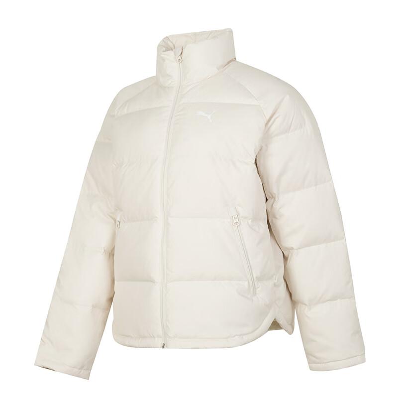 

Puma Windproof Warm Outdoor Fashion Down Jacket Women Jacket Off-White 631635-80 M