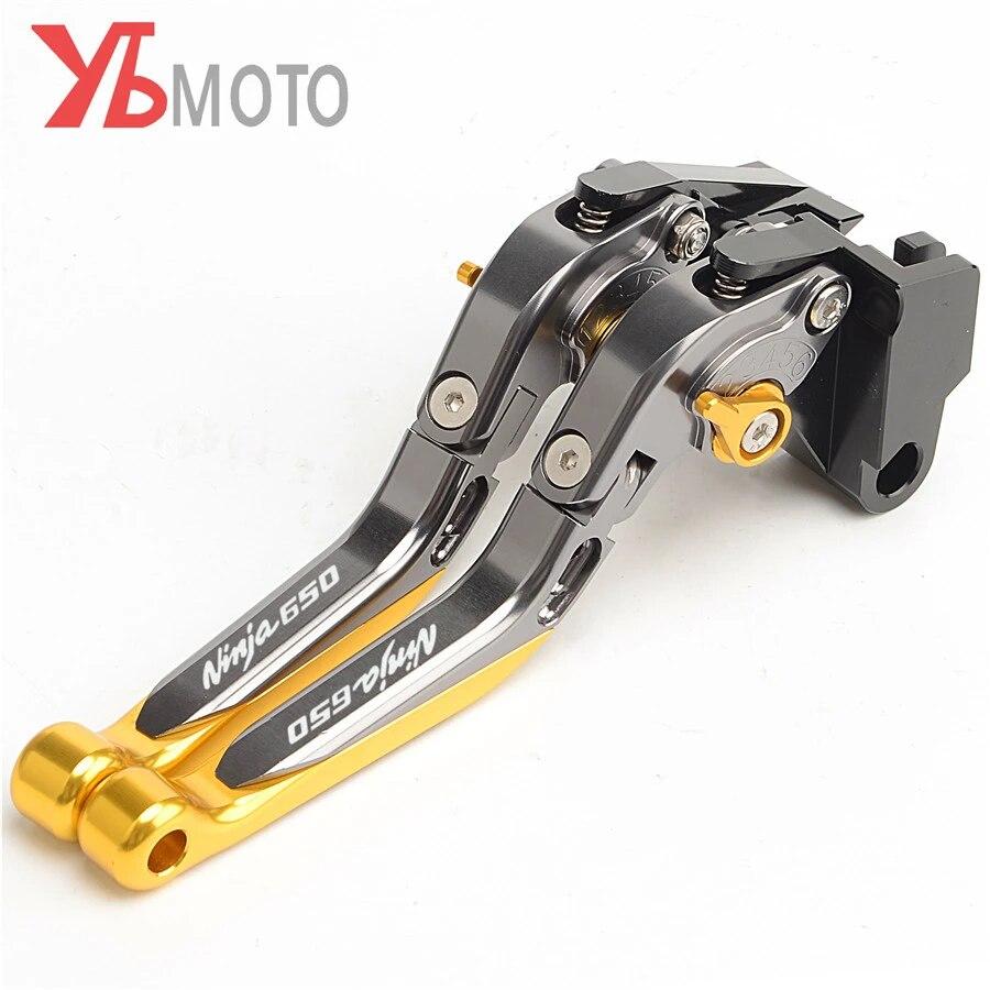 Motorcycle CNC Brake Clutch Levers For KAWASAKI NINJA 650 650R ninja650 2017 2018    2022 Accessories