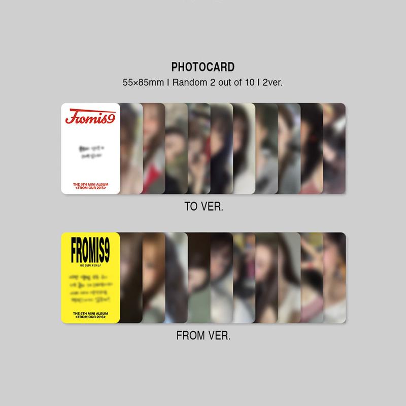 fromis_9 Das 6. Mini-Album 'From Our 20’s' [Postkarten-Version]