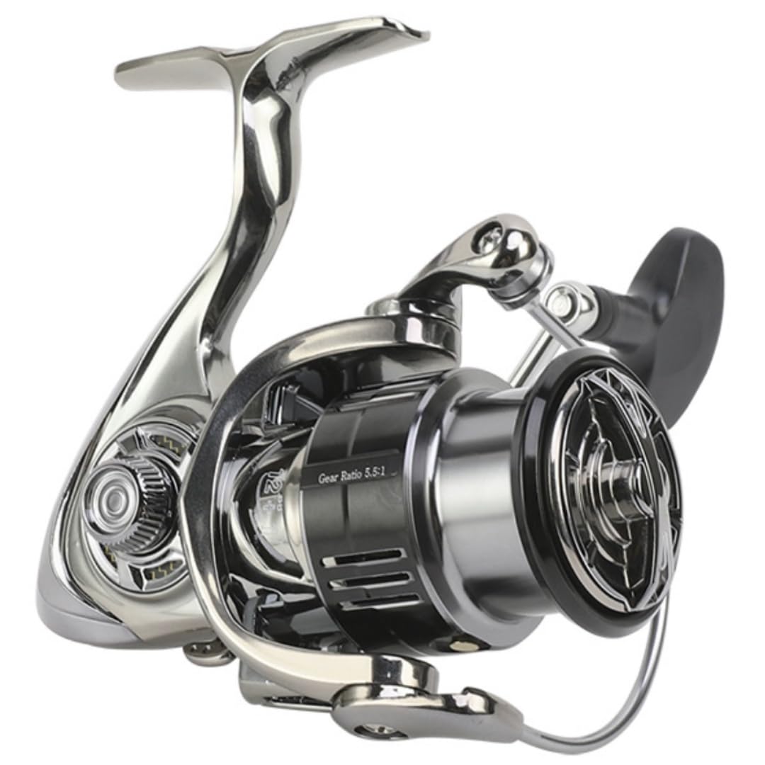 

Spinning Reel 2000 260g Maximum Drag 9kg Gear Handle BB Ball Bearings Suitable for Multiple Fish Species Saltwater Freshwater Available in various