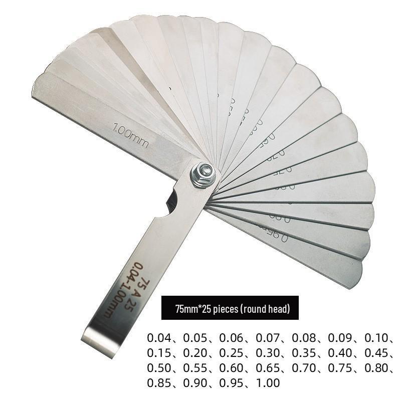 Integrated Thread Gauge: 55° British, 60° Metric, Metric-British, American Tooth Gauge.